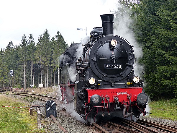 Foto:: DR 94 1538 / Rennsteig / 28.10.2017 (Foto,Fotos,Bilder,Bild,)