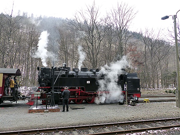 Foto:: DR 99 7239-9 / Eisfelder Talmuehle / 07.02.2018 (Foto,Fotos,Bilder,Bild,)