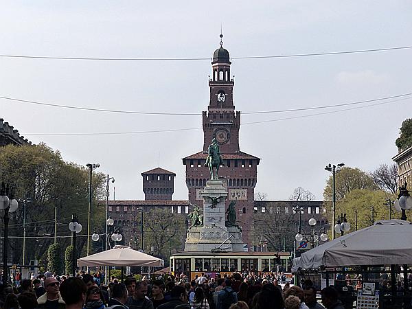 Foto:: Rundgang / Milano / 08.04.2018 (Foto,Fotos,Bilder,Bild,)