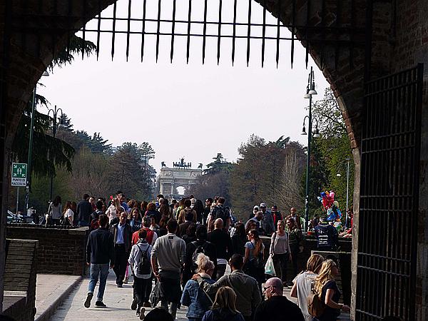 Foto:: Rundgang / Milano / 08.04.2018 (Foto,Fotos,Bilder,Bild,)