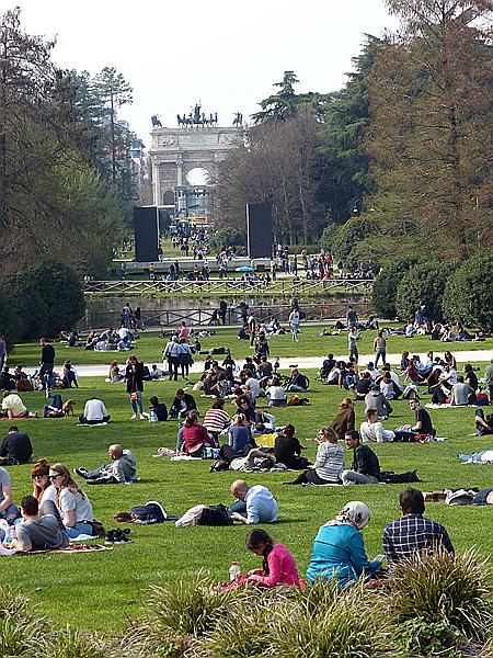 Foto:: Rundgang / Milano / 08.04.2018 (Foto,Fotos,Bilder,Bild,)