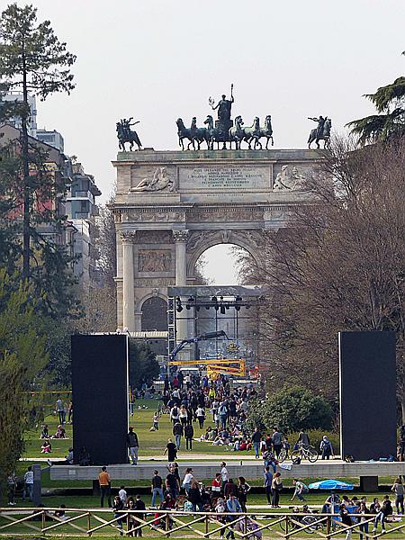 Foto:: Rundgang / Milano / 08.04.2018 (Foto,Fotos,Bilder,Bild,)