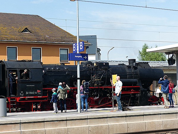Foto:: DR 52 1360-8 / Wittlich / 29.04.2018 (Foto,Fotos,Bilder,Bild,)