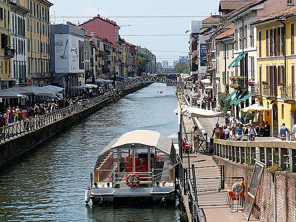 Foto:: Navigli / Mailand / 01.07.2018 (Foto,Fotos,Bilder,Bild,)