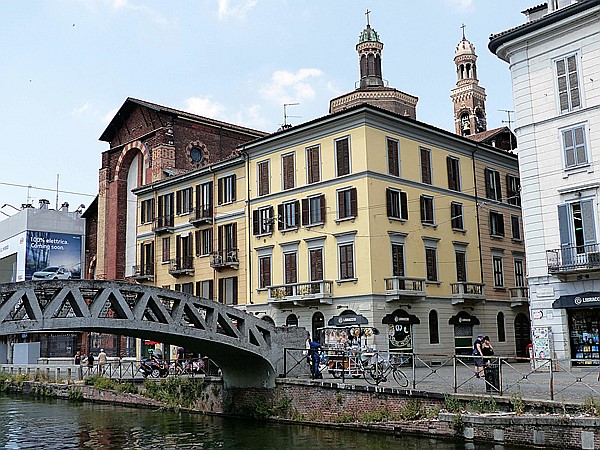 Foto:: Navigli / Mailand / 01.07.2018 (Foto,Fotos,Bilder,Bild,)