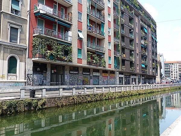Foto:: Navigli / Mailand / 01.07.2018 (Foto,Fotos,Bilder,Bild,)