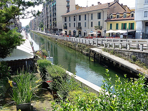 Foto:: Navigli / Mailand / 01.07.2018 (Foto,Fotos,Bilder,Bild,)
