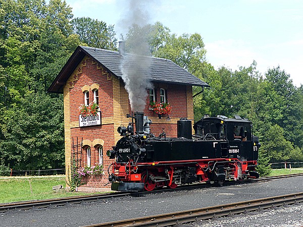 Foto:: DR 99 1590-1 / Steinbach / 04.08.2018 (Foto,Fotos,Bilder,Bild,)