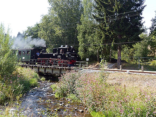 Foto:: DR 99 1590-1 / Schmalzgrube / 04.08.2018 (Foto,Fotos,Bilder,Bild,)