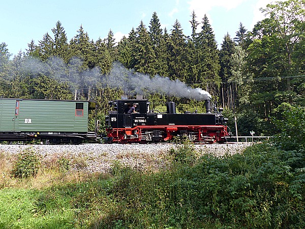 Foto:: DR 99 1590-1 / Joehstadt / 04.08.2018 (Foto,Fotos,Bilder,Bild,)