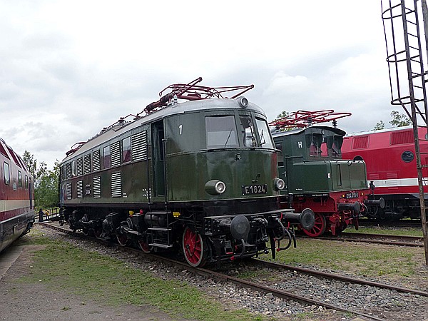 Foto:: E 18 24 + 204 011-1 / Weimar / 05.08.2018 (Foto,Fotos,Bilder,Bild,)