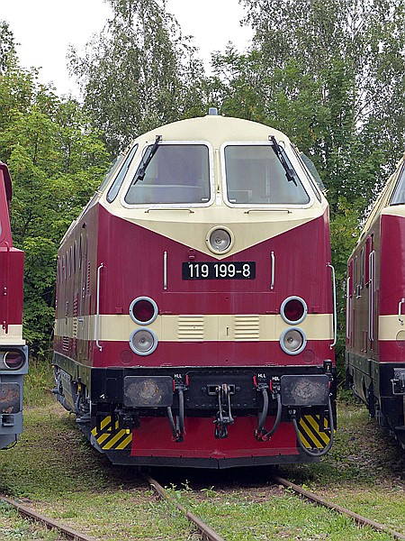 Foto:: 119 199-8 / Weimar / 05.08.2018 (Foto,Fotos,Bilder,Bild,)