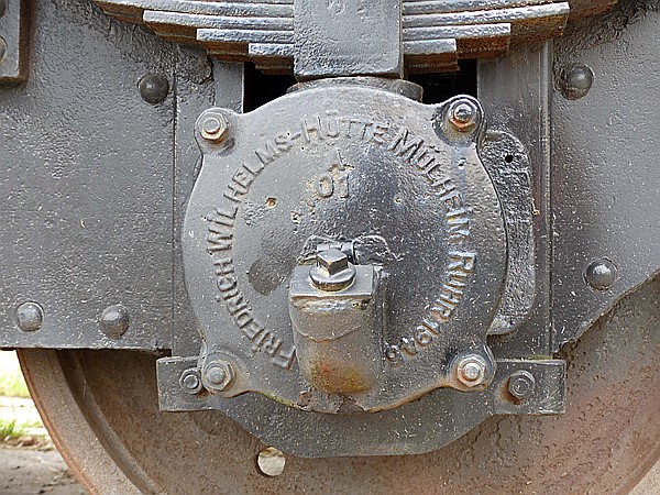 Foto:: Achslagerdeckel / Weimar / 05.08.2018 (Foto,Fotos,Bilder,Bild,)