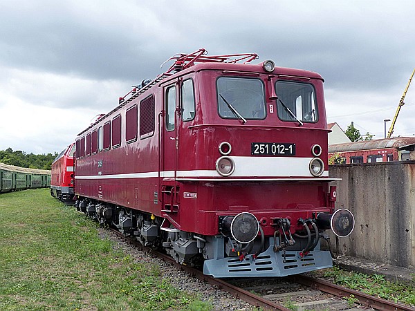 Foto:: 251 012-1 / Weimar / 05.08.2018 (Foto,Fotos,Bilder,Bild,)