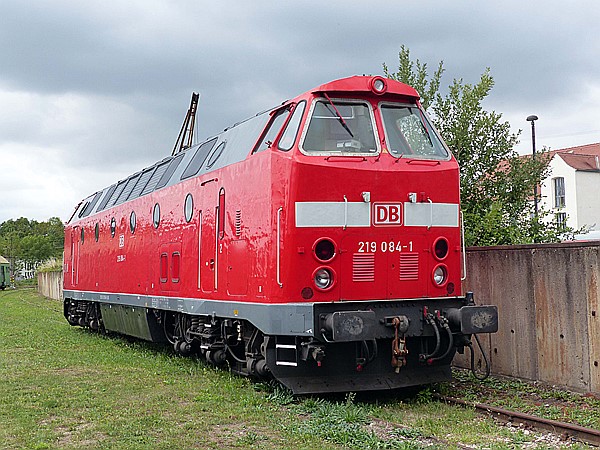 Foto:: 219 084-1 / Weimar / 05.08.2018 (Foto,Fotos,Bilder,Bild,)