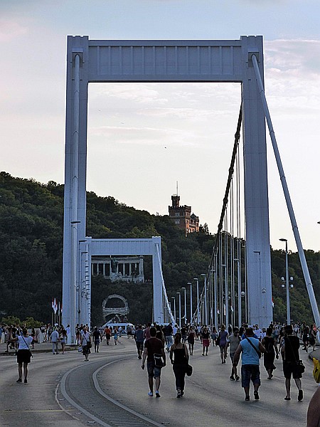 Foto:: Elisabethbruecke / Budapest / 19.08.2018 (Foto,Fotos,Bilder,Bild,)