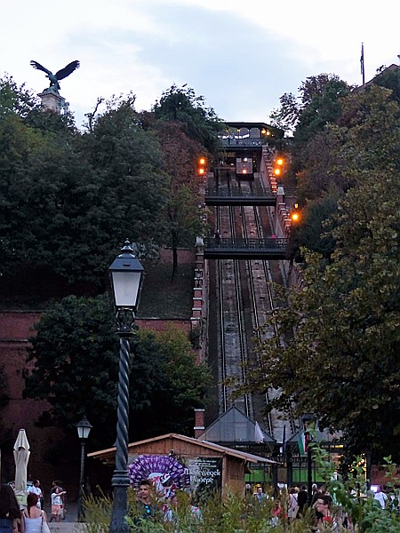 Foto:: Standseilbahn / Budapest / 19.08.2018 (Foto,Fotos,Bilder,Bild,)