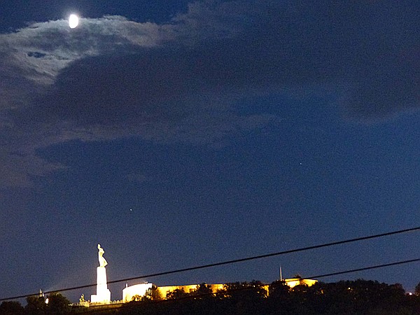 Foto:: Donau / Budapest / 19.08.2018 (Foto,Fotos,Bilder,Bild,)