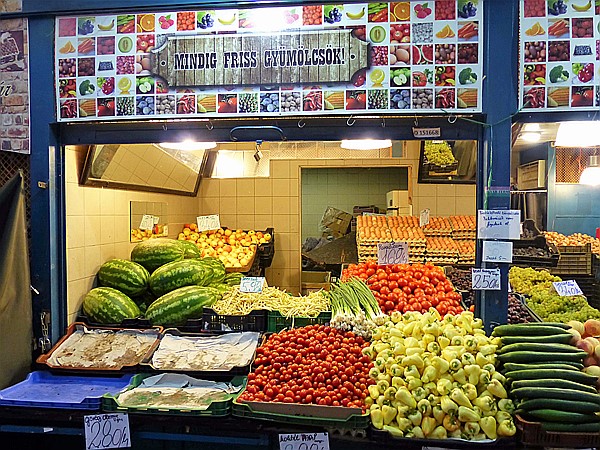 Foto:: Grosse Markthalle / Budapest / 23.08.2018 (Foto,Fotos,Bilder,Bild,)