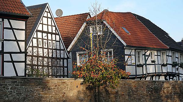 Foto:: Fachwerkhaeuser / Hattingen / 25.11.2020 (Foto,Fotos,Bilder,Bild,)