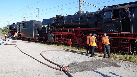 Foto:: VSM 2 ex DB 23 076 + VSM 6 ex DB 23 071 / Bad Bentheim / 03.06.2023 (Foto,Fotos,Bilder,Bild,)