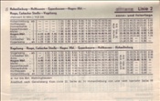 ID: 209: Fahrplan / Hagen / 24.10.1965