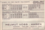 ID: 209: Fahrplan 1966