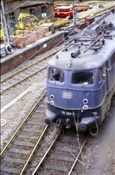 Foto SP_0905_00014: DB 110 380-3 / Hagen / November 1974