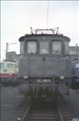 Foto SP_0907_00005: DB 104 019-5 + DB 112 492-4 / Hamm / 04.01.1975