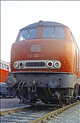 Foto SP_0914_00009: DB 216 006-7 / Dortmund / 01.03.1975