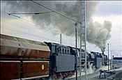 Foto SP_0918_00003: DB 043 672-5 / Salzbergen / 08.04.1975