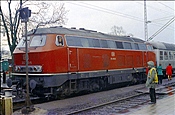 Foto SP_0918_00004: DB 216 059-6 / Salzbergen / 08.04.1975