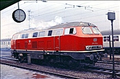 Foto SP_0918_00015: DB 216 079-4 / Rheine / 08.04.1975
