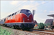Foto SP_0925_00021: DB 220 075-6 / Rheine / 20.05.1975