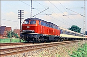 Foto SP_0925_00024: DB 216 155-2 / Rheine / 20.05.1975