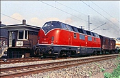 Foto SP_0925_00027: DB 220 028-5 / Rheine / 20.05.1975