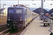 Foto SP_0937_00022: DB 110 160-9 + DB 218 245-1 / Hagen / 30.06.1975