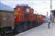 Foto SP_0942_00011: OeBB 1061.04 + OeBB 2060.01 / Jenbach / 20.07.1975