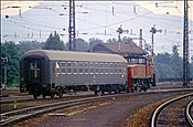 Foto SP_0943_00032: DB 160 011-3 / Freilassing / 21.07.1975