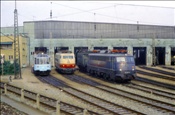 Foto SP_0944_00030: DB 491 001-4 + 103 115-2 + 110 387-8 / Muenchen / 24.07.1975