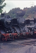 Foto SP_1002_00027: DB 044 508-0 + 01 008 / Bochum-Dahlhausen / 07.09.1975