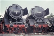 Foto SP_1003_00022: DB 044 508-0 + 01 008 / Bochum-Dahlhausen / 07.09.1975