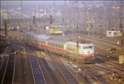 Foto SP_1007_00016: DB 103 158-2 + DB 701 / Hagen / Dezember 1975