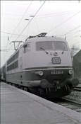 Foto SP_1009_00006: DB 103 230-9 / Gelsenkirchen / Dezember 1975