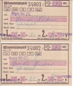Foto SP_1013_00018_01: Rückfahrkarte Hagen Hbf - Voerde / 28.02.1976
