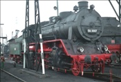 Foto SP_1016_00011: 56 3007 + 146 BLE  Dampflokabschied / Stolberg / 04.04.1976