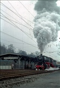 Foto SP_1016_00017: DB 051 462-0 Dampflokabschied / Stolberg / 04.04.1976