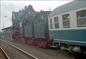 Foto SP_1016_00023: DB 050 164-3 Dampflokabschied / Stolberg / 04.04.1976