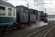 Foto SP_1017_00004: DB 050 164-3 Dampflokabschied / Aachen / 04.04.1976