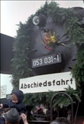 Foto SP_1017_00022: DB 053 031-1 Dampflokabschied / Stolberg / 04.04.1976